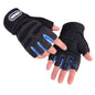 Wristband Fitness Half-finger Gloves For Men And Women Riding